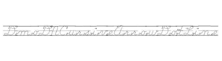DmoDNCursiveArrowDotLine  font caratteri gratis