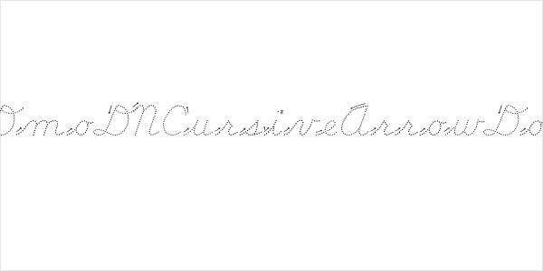 DmoDNCursiveArrowDot Logo