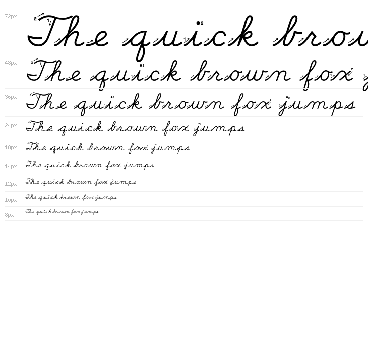 DmoDNCursiveArrow Waterfall