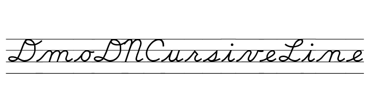 DmoDNCursiveLine  Скачать бесплатные шрифты