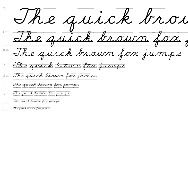 DmoDNCursiveLine Waterfall