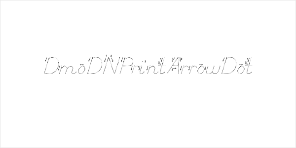 DmoDNPrintArrowDot Logo