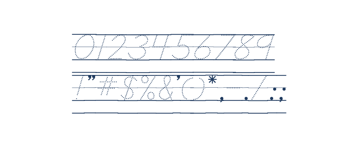 DmoDNPrintDotLine Other Characters