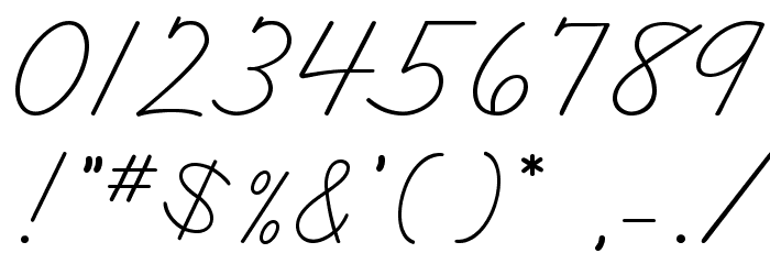 DmoZBConnect Font OTHER CHARS