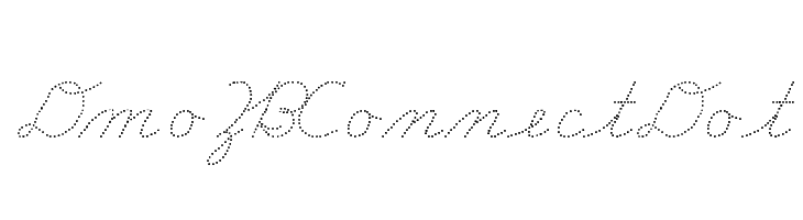 DmoZBConnectDot  Frei Schriftart Herunterladen
