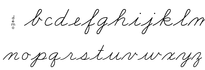 DmoZBConnect Font LOWERCASE