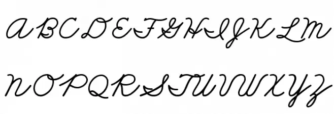 DmoZBCursive-Bold Fonte MAIÚSCULAS