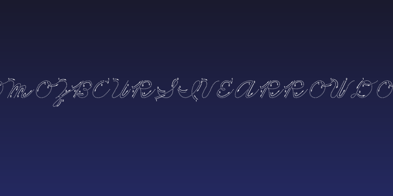 DmoZBCursiveArrowDot Social Header