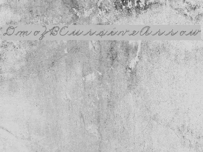 DmoZBCursiveArrow Example 1
