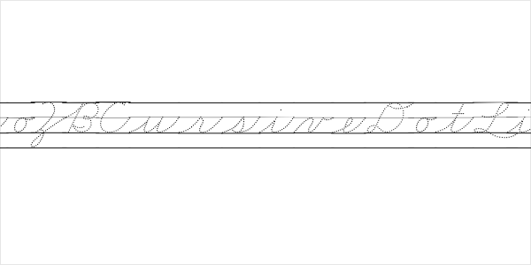 DmoZBCursiveDotLine Logo