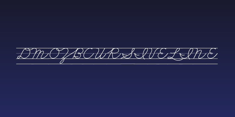 DmoZBCursiveLine Social Header