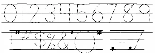 DmoZBPrintDotLine Font OTHER CHARS