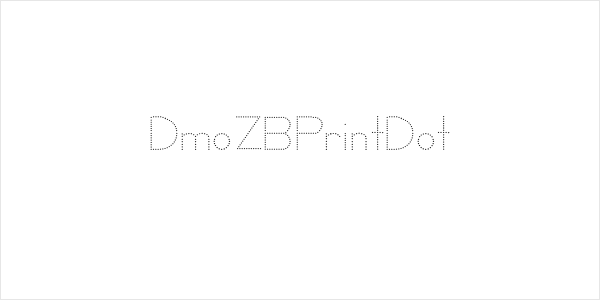 DmoZBPrintDot Logo