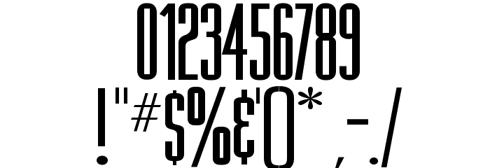 DN Titling Font OTHER CHARS