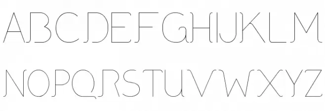 DNNR Light Polices MAJUSCULES