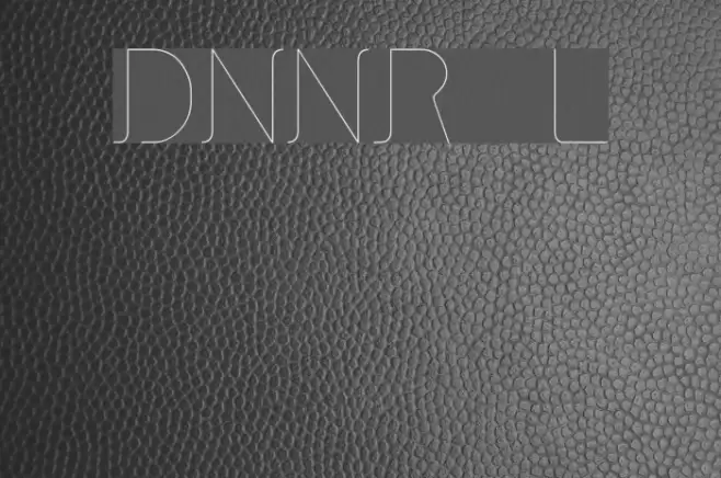 DNNR   Light Font examples