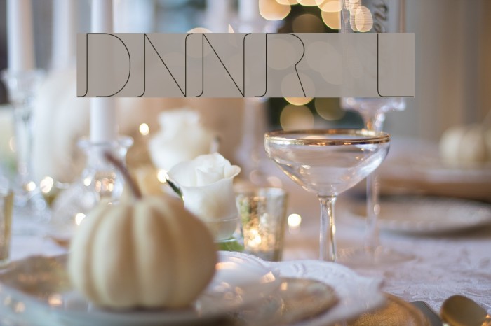 DNNR Light Font examples