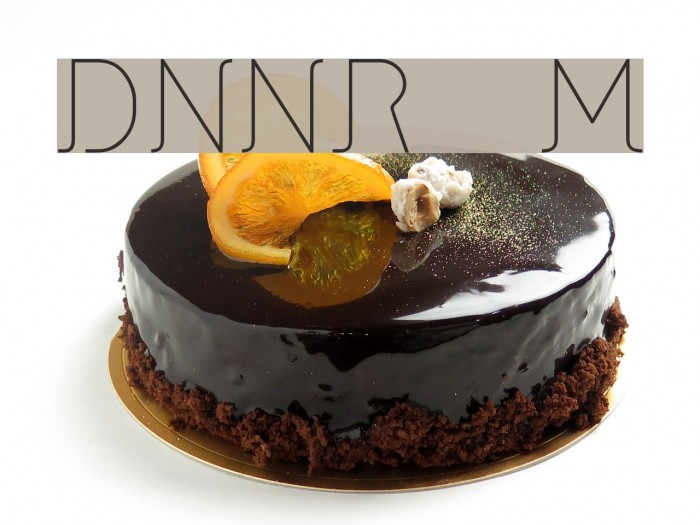 DNNR Medium Font examples