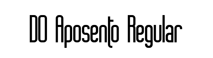 DO Aposento Regular  Descarca Fonturi Gratis