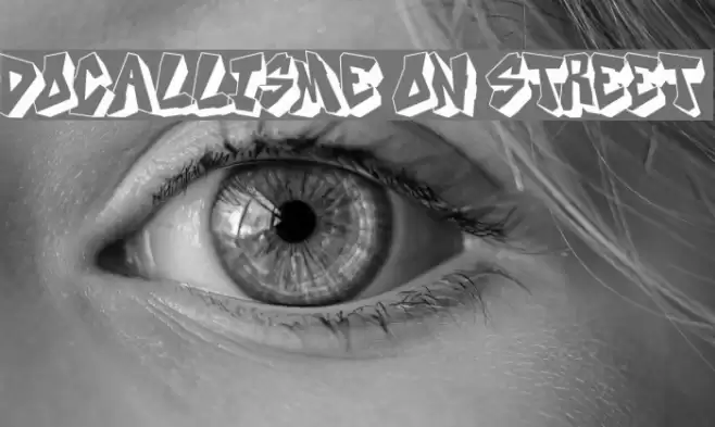 DOCALLISME ON STREET Font examples