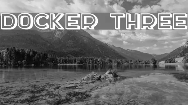 DOCKER THREE Example 1