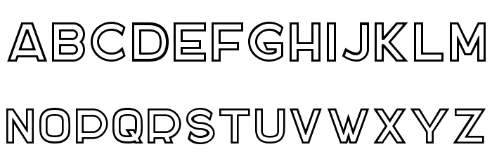 DOCKER TWO Font LOWERCASE