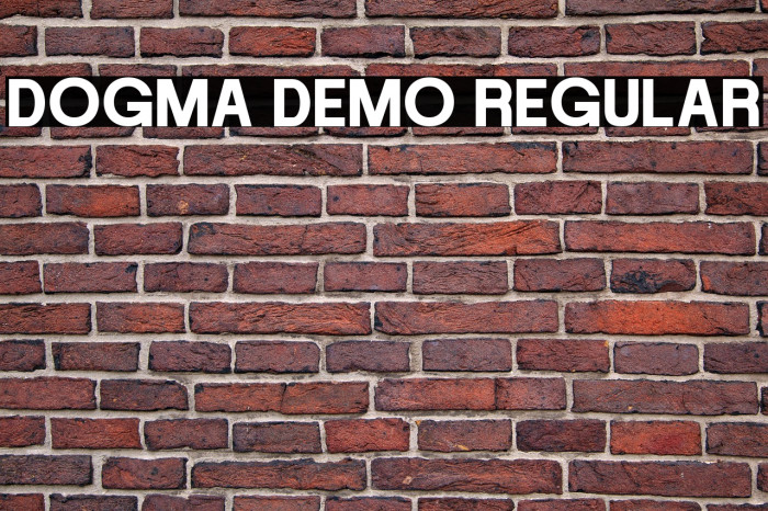 DOGMA DEMO Regular Example 2