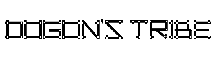 DOGON'S TRIBE  Descarca Fonturi Gratis