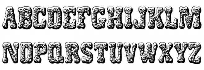 DOGSNACKS PERSONAL USE Bold Polices MAJUSCULES