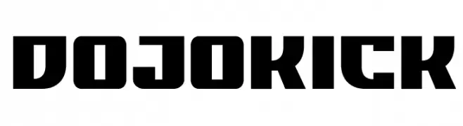 DOJO KICK  Frei Schriftart Herunterladen