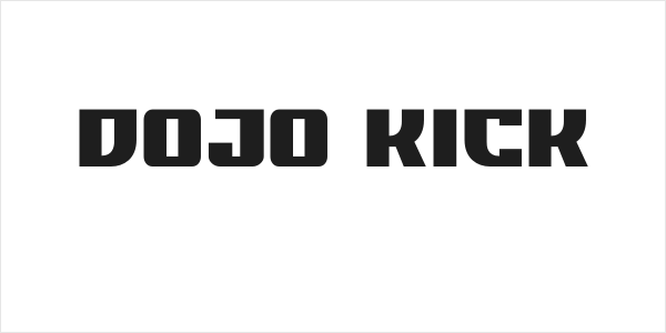 DOJO KICK Logo