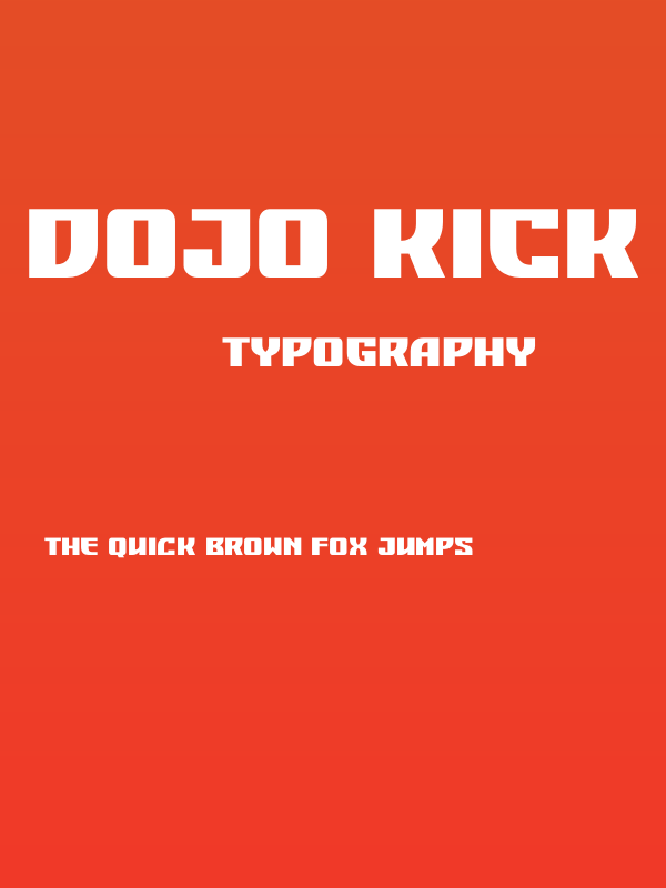 DOJO KICK Poster