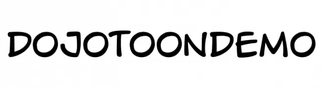 DOJO TOON DEMO  Frei Schriftart Herunterladen