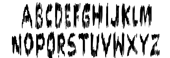 DOKTOR terror Font LOWERCASE