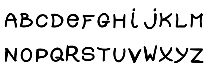 DOLLY-Regular Font LOWERCASE