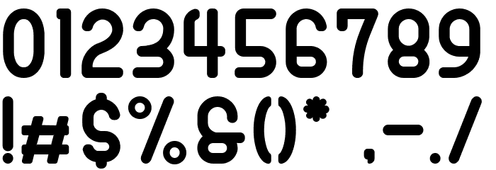 DOLOGANbold Font OTHER CHARS