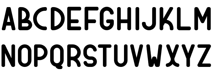 DOLOGANbold Font LOWERCASE