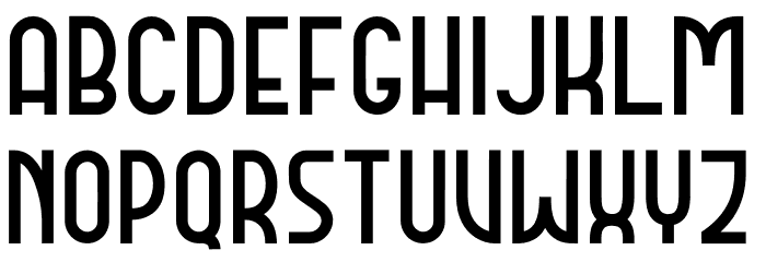 DOMCO 01 Font LOWERCASE