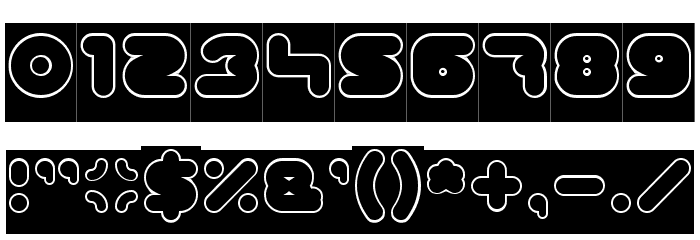 DOMINIQUE-Hollow-Inverse Font OTHER CHARS