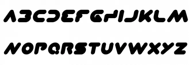 DOMINIQUE Italic 字体 大写