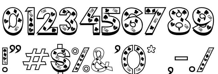 DOMINO Font OTHER CHARS