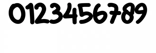 DORAEMON Font OTHER CHARS