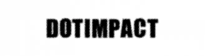 DOTIMPACT  Frei Schriftart Herunterladen