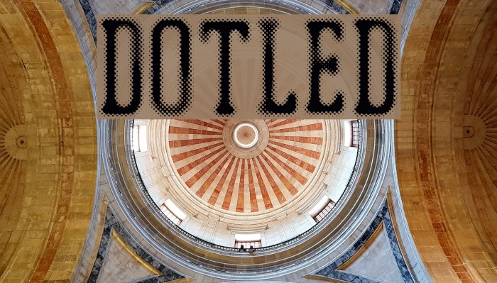 DOTLED Font examples