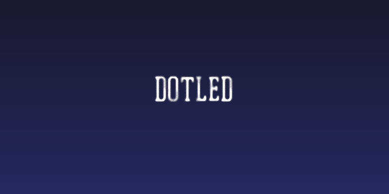 DOTLED Social Header