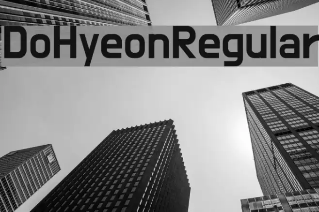 Do Hyeon Regular Example 1