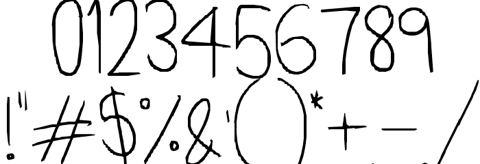 Do I have to do EVERYTHING right Font OTHER CHARS