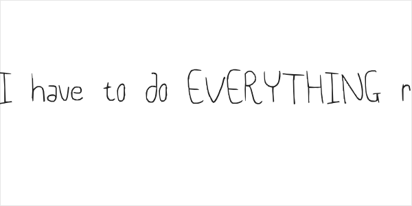 Do I have to do EVERYTHING right Logo