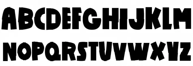 Do it yourself フォント 大文字