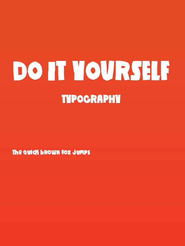 Do it yourself Poster